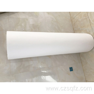 White conventional nonwoven fabric